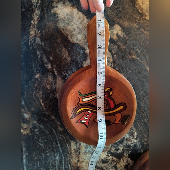 Vintage Handpainted Wooden Decor Set - Picture 8 of 8